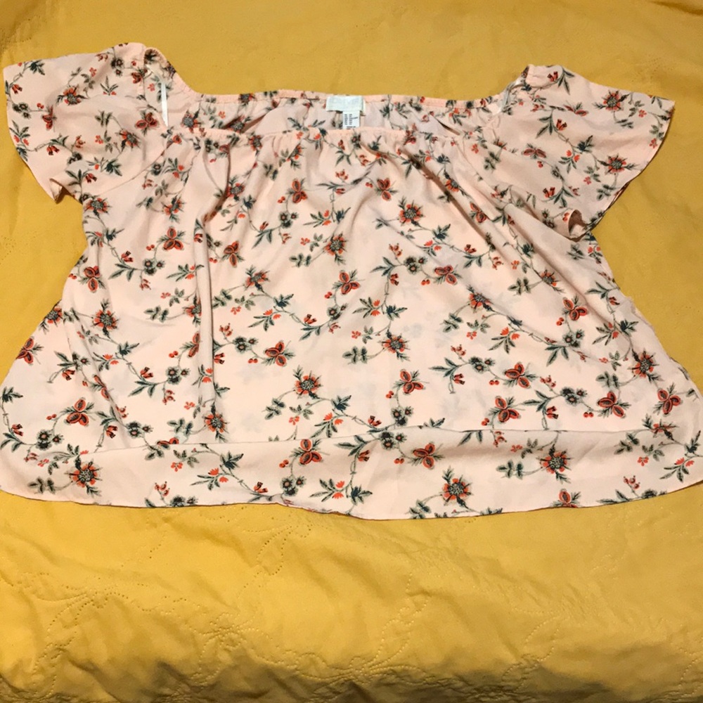 Forever 21 Plus Size off the shoulder top